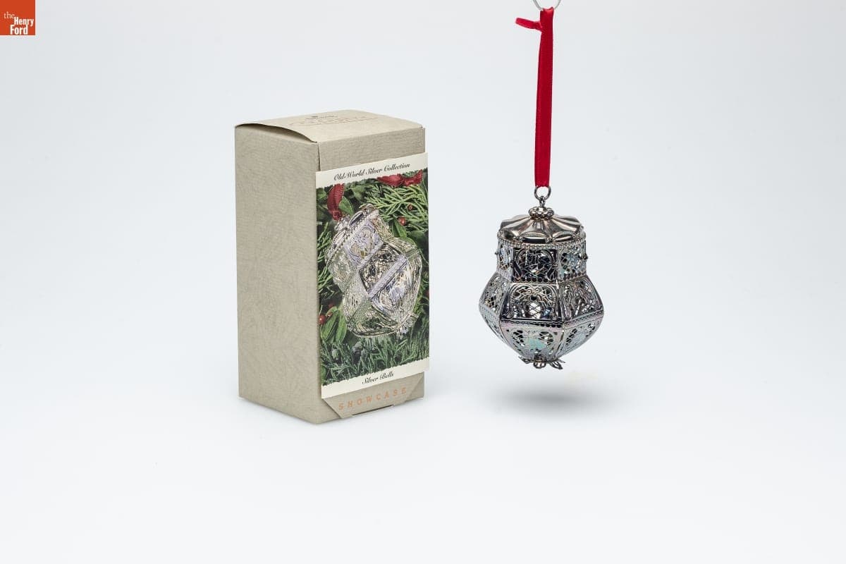 Hallmark "Old-World Silver Collection: Silver Bells" Christmas Ornament, 1994