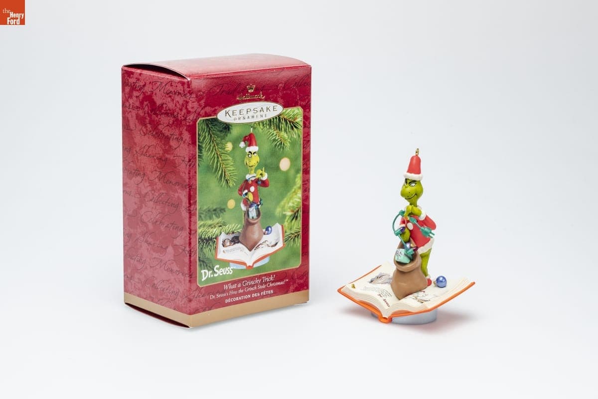 Hallmark "Dr. Seuss's How the Grinch Stole Christmas!: What a Grinchy Trick!" Christmas Ornament, 2001