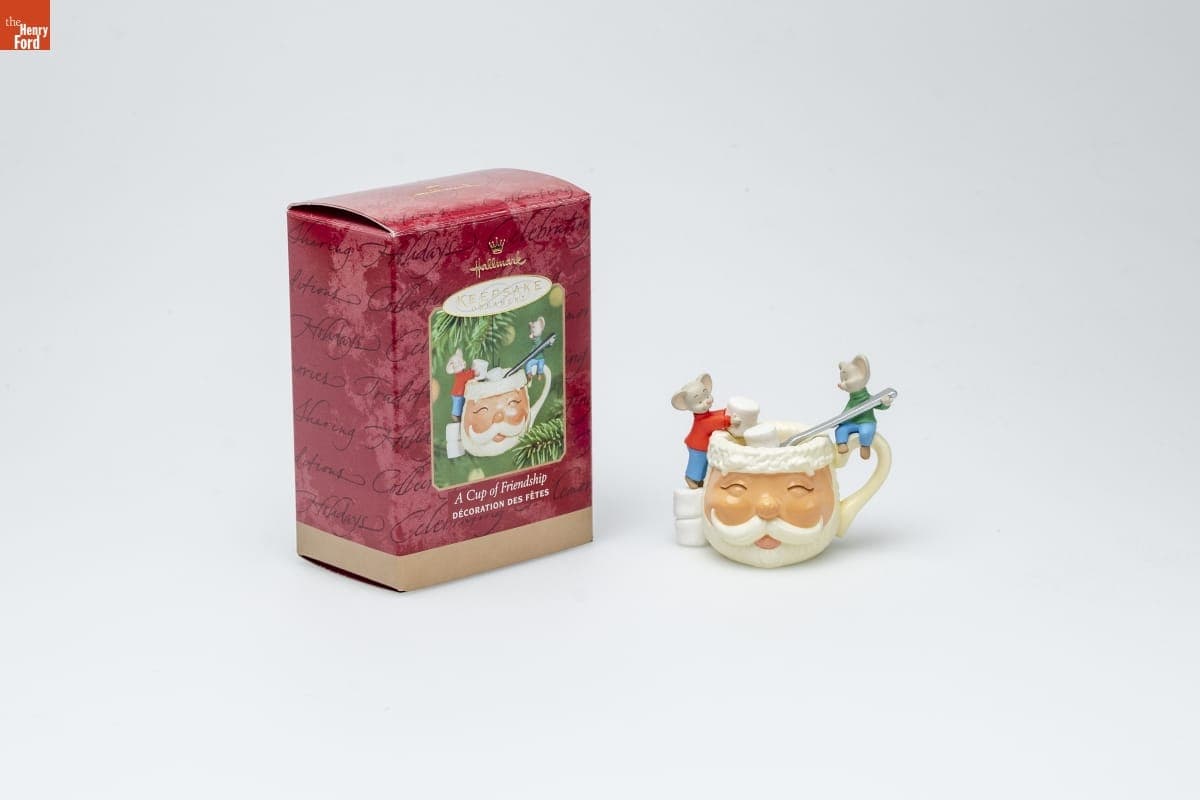 Hallmark "A Cup of Friendship" Christmas Ornament, 2001