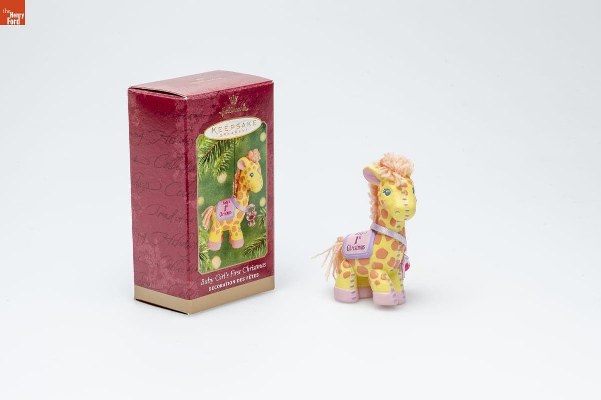 Hallmark "Baby Girl's First Christmas" Christmas Ornament, 2001