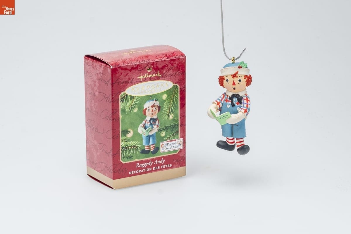Hallmark "Raggedy Andy" Christmas Ornament, 2001