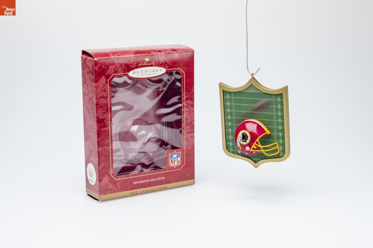 Hallmark "NFL Collection: Washington Redskins" Christmas Ornament, 2001