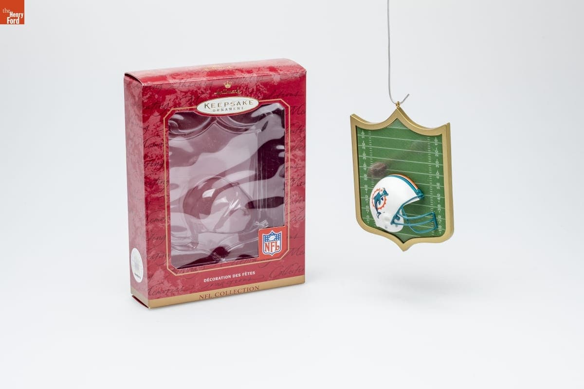 Hallmark "NFL Collection: Miami Dolphins" Christmas Ornament, 2001