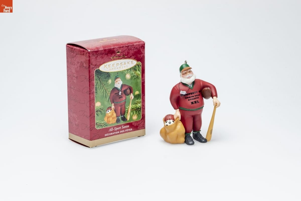 Hallmark "All-Sport Santa" Christmas Ornament, 2001