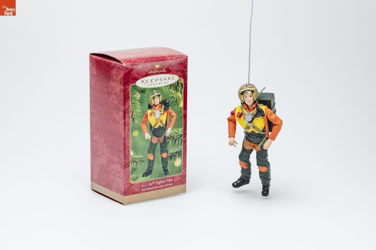 Hallmark "G.I. Joe Fighter Pilot" Christmas Ornament, 2001