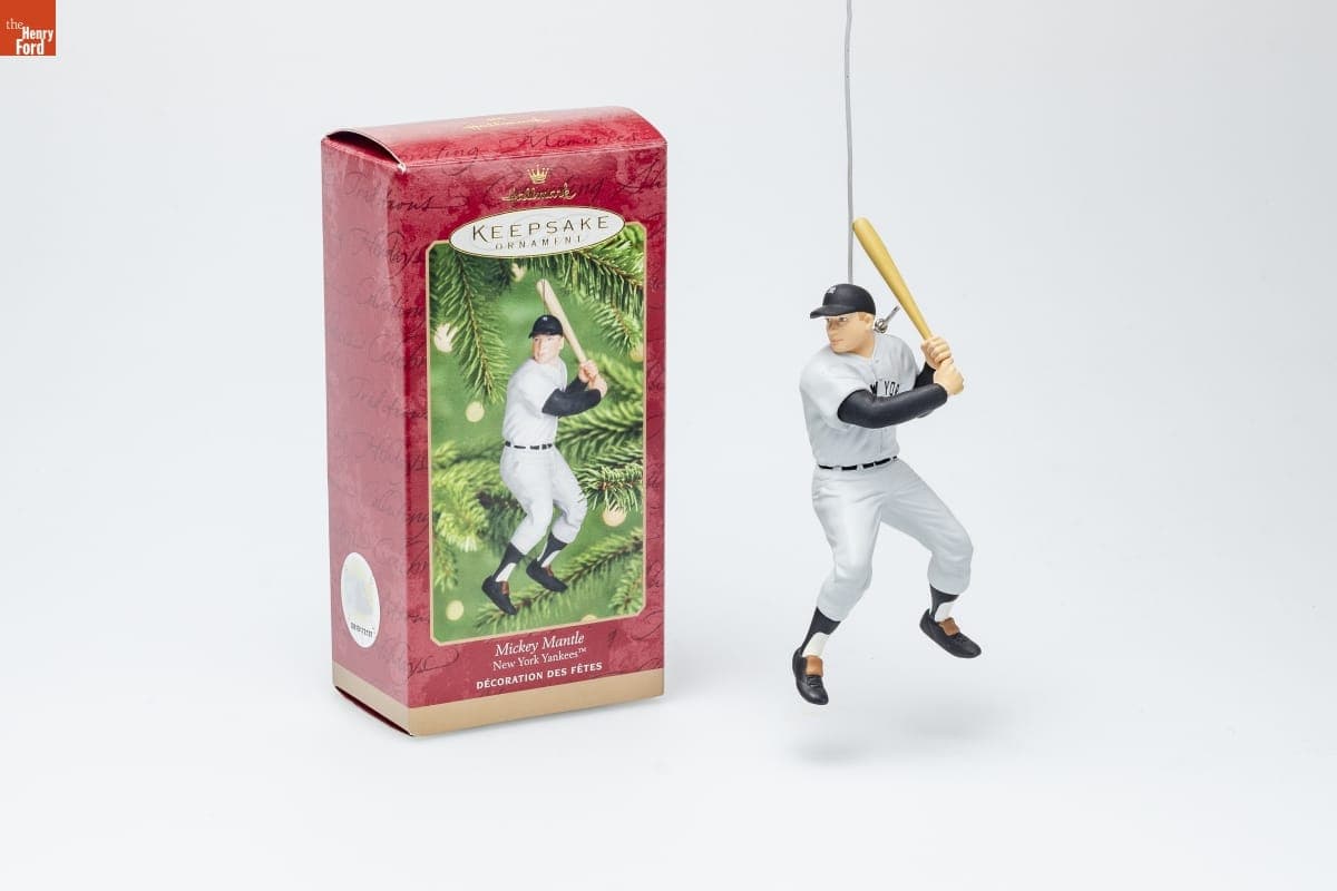 Hallmark "New York Yankees: Mickey Mantle" Christmas Ornament, 2001
