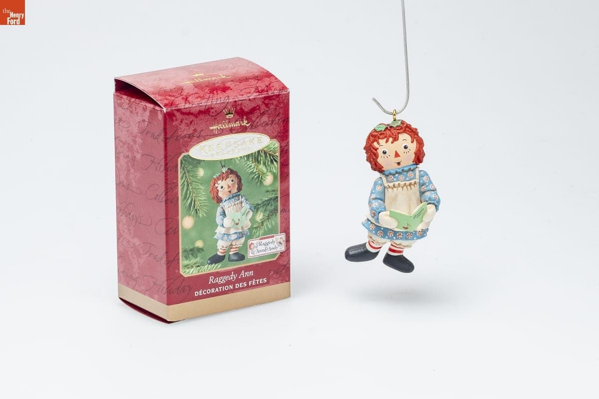 Hallmark "Raggedy Ann" Christmas Ornament, 2001