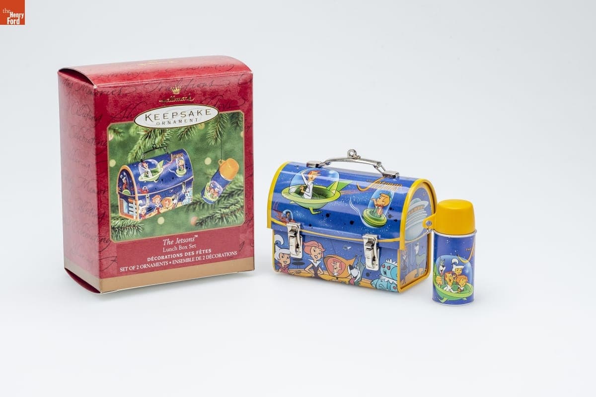 Hallmark "The Jetsons Lunch Box Set" Christmas Ornaments, 2001