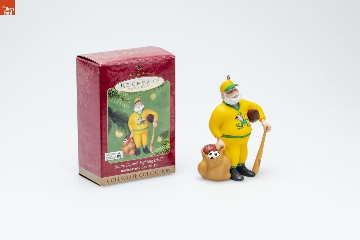 Hallmark "Collegiate Collection: Notre Dame Fighting Irish" Christmas Ornament, 2001
