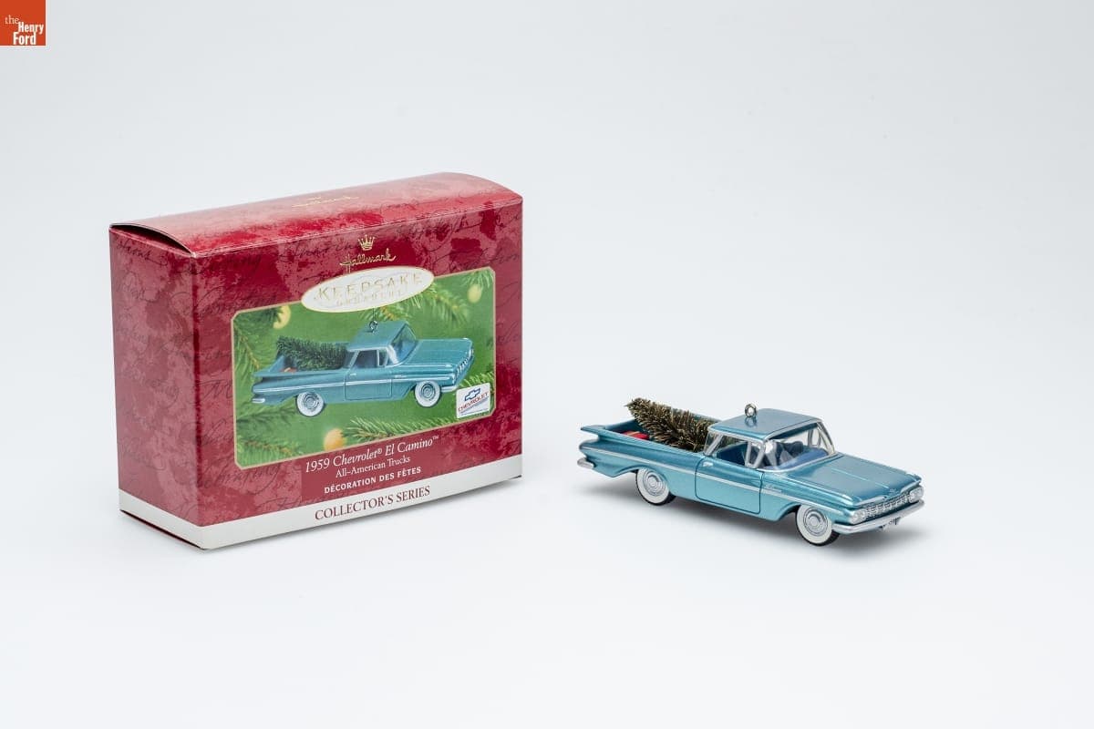 Hallmark "All-American Trucks Series: 1959 Chevrolet El Camino" Christmas Ornament, 2001