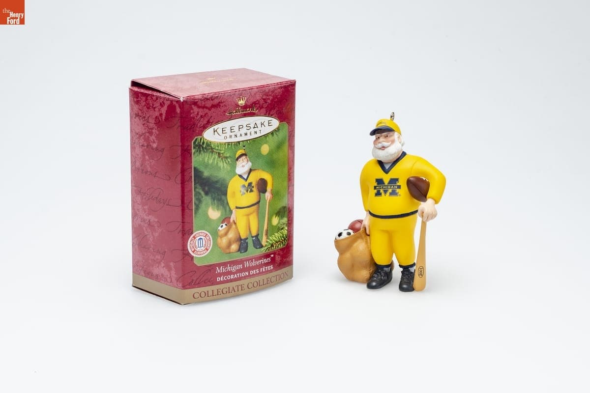 Hallmark "Collegiate Collection: Michigan Wolverines" Christmas Ornament, 2001