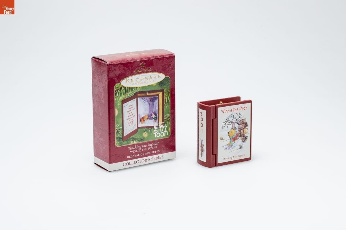 Hallmark "Winnie the Pooh Series: Tracking the Jagular" Christmas Ornament, 2001