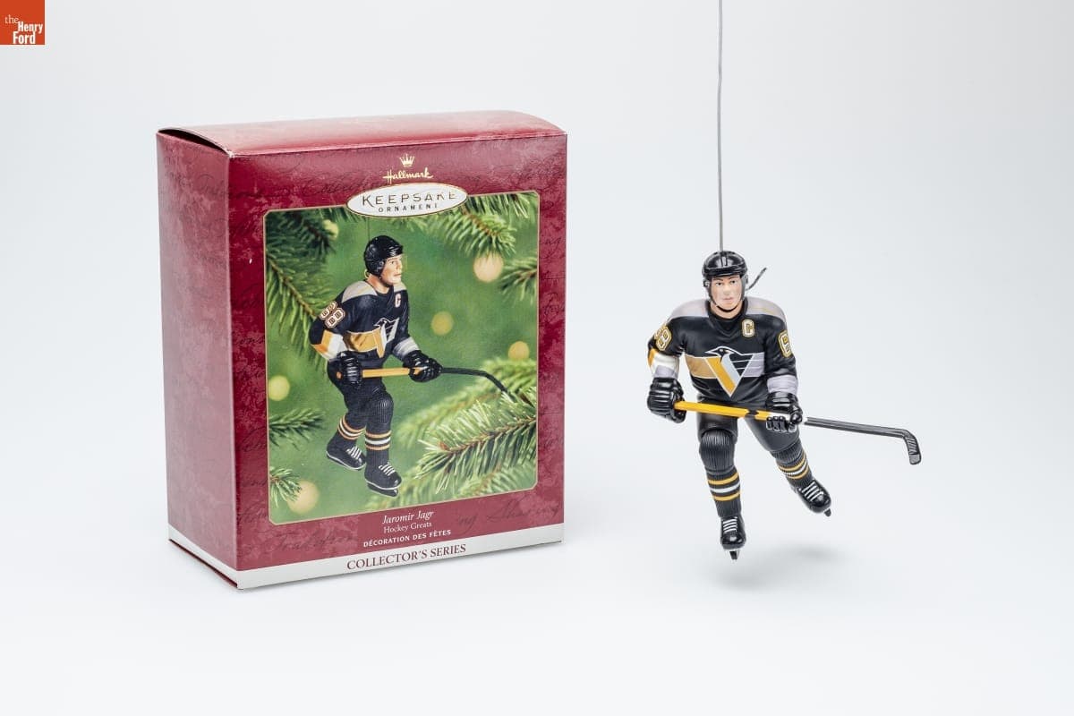 Hallmark "Hockey Greats Series: Jaromir Jagr" Christmas Ornament, 2001