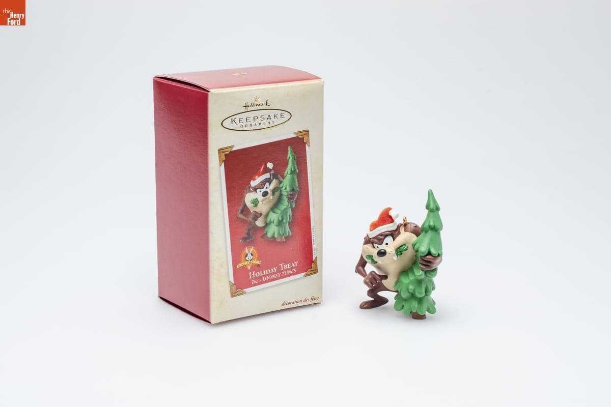 Hallmark "LOONEY TUNES Taz: Holiday Treat" Christmas Ornament, 2002