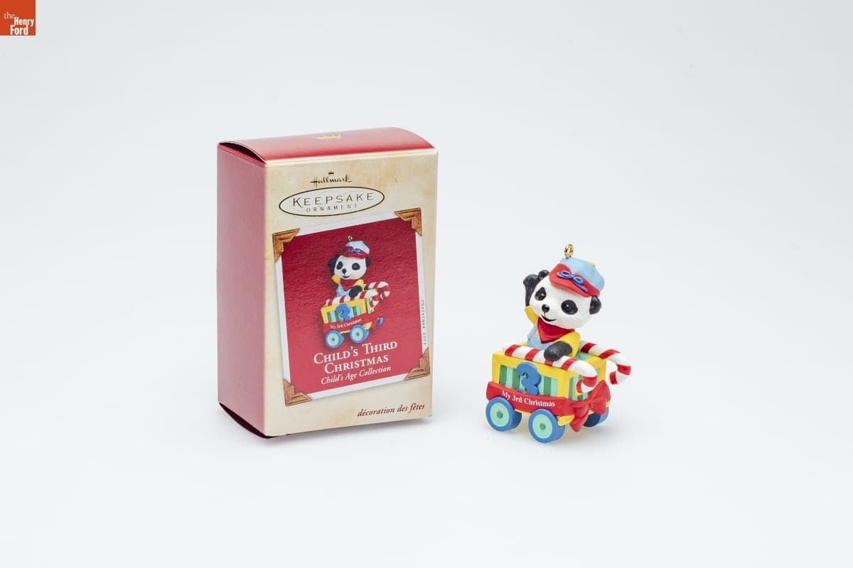 Hallmark "Child's Age Collection: Child's Third Christmas" Christmas Ornament, 2002