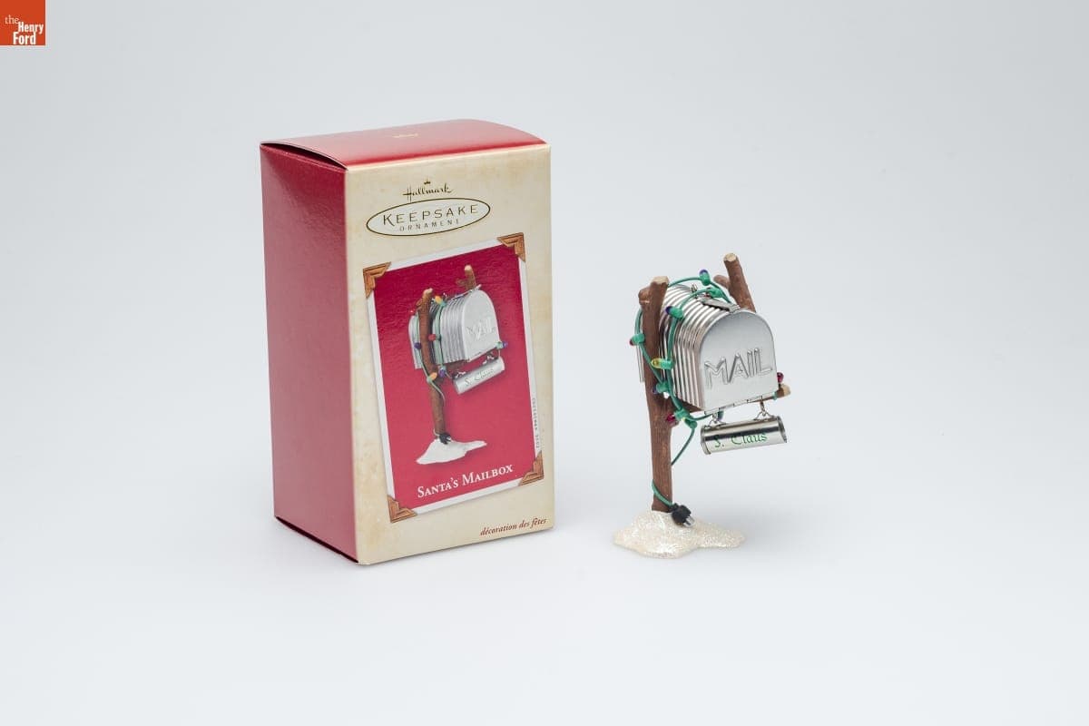 Hallmark "Santa's Mailbox" Christmas Ornament, 2002