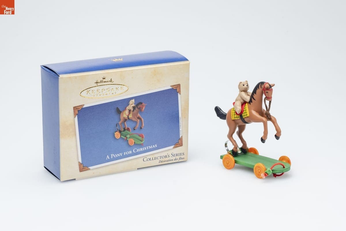 Hallmark "A Pony for Christmas Series" Christmas Ornament, 2002