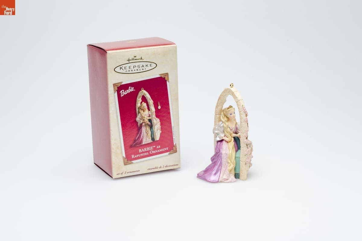 Hallmark "BARBIE as Rapunzel" Christmas Ornament, 2002