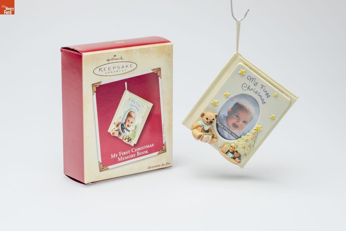 Hallmark "My First Christmas Memory Book" Christmas Ornament, 2002
