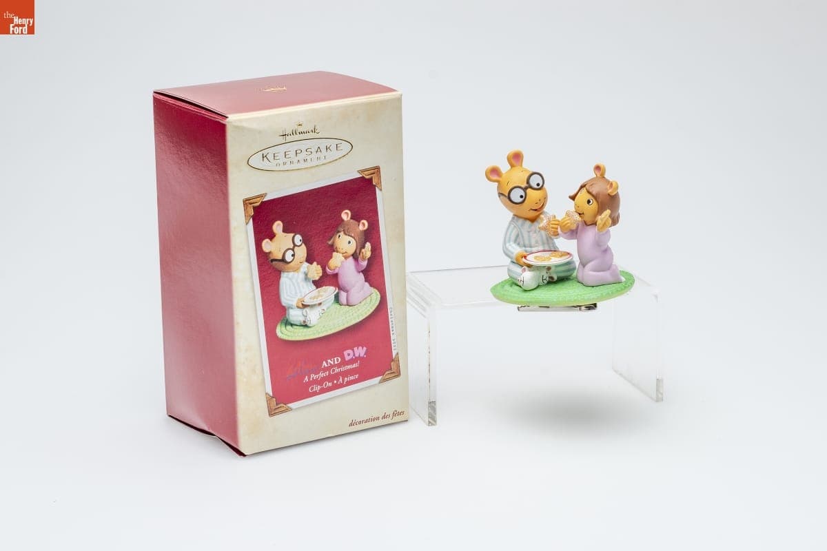 Hallmark "Arthur and D.W.: A Perfect Christmas!" Christmas Ornament, 2002