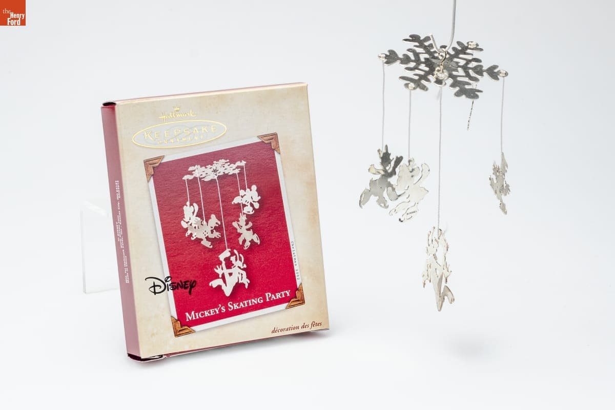 Hallmark "Mickey's Skating Party" Christmas Ornament, 2002