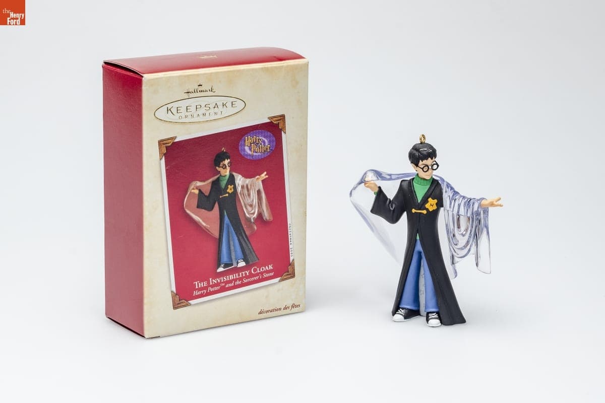 Hallmark "Harry Potter and the Sorcerer's Stone: The Invisibility Cloak" Christmas Ornament, 2002