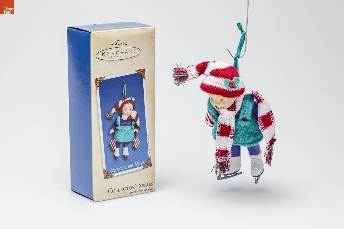 Hallmark "Mistletoe Miss Series" Christmas Ornament, 2002