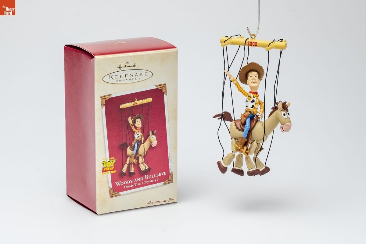 Hallmark "Disney/Pixar's Toy Story 2: Woody and Bullseye" Christmas Ornament, 2002