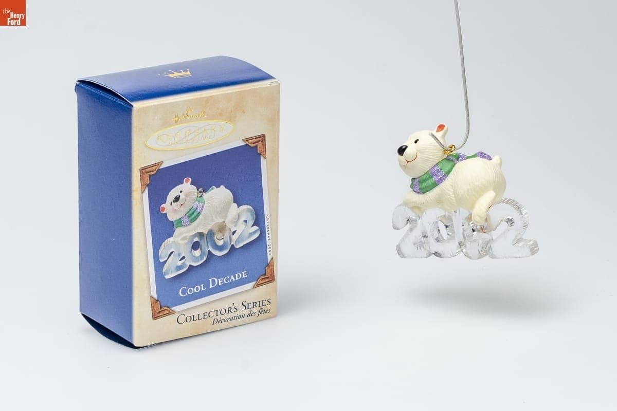 Hallmark "Cool Decade Series" Christmas Ornament, 2002