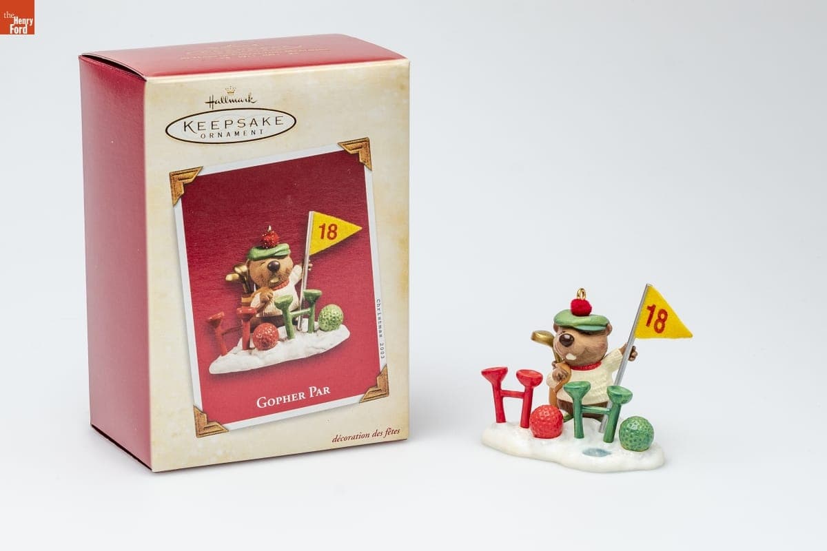 Hallmark "Gopher Par" Christmas Ornament, 2003