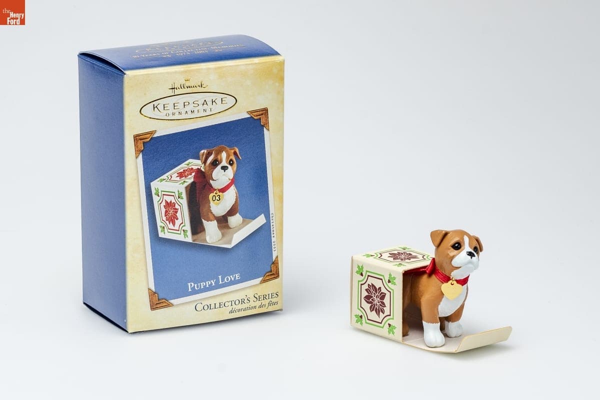 Hallmark "Puppy Love Series" Christmas Ornament, 2003