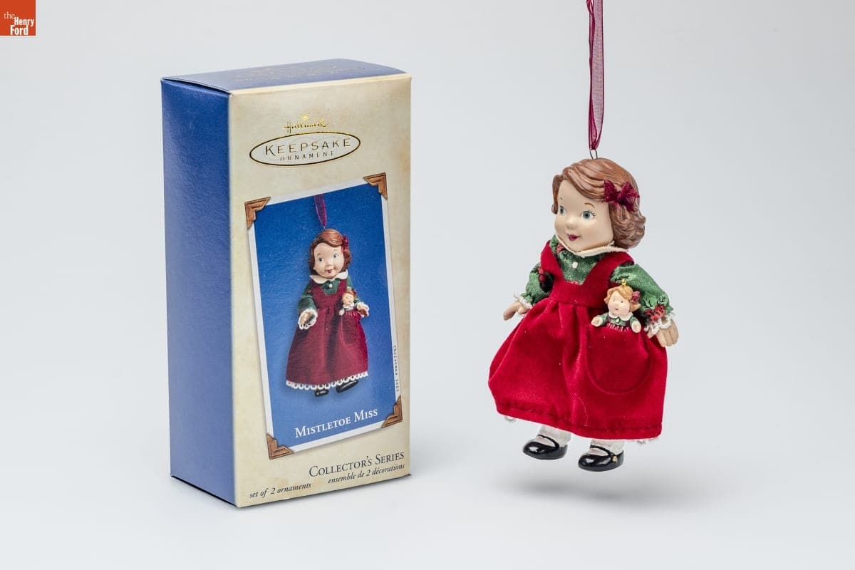 Hallmark "Mistletoe Miss Series" Christmas Ornaments, 2003