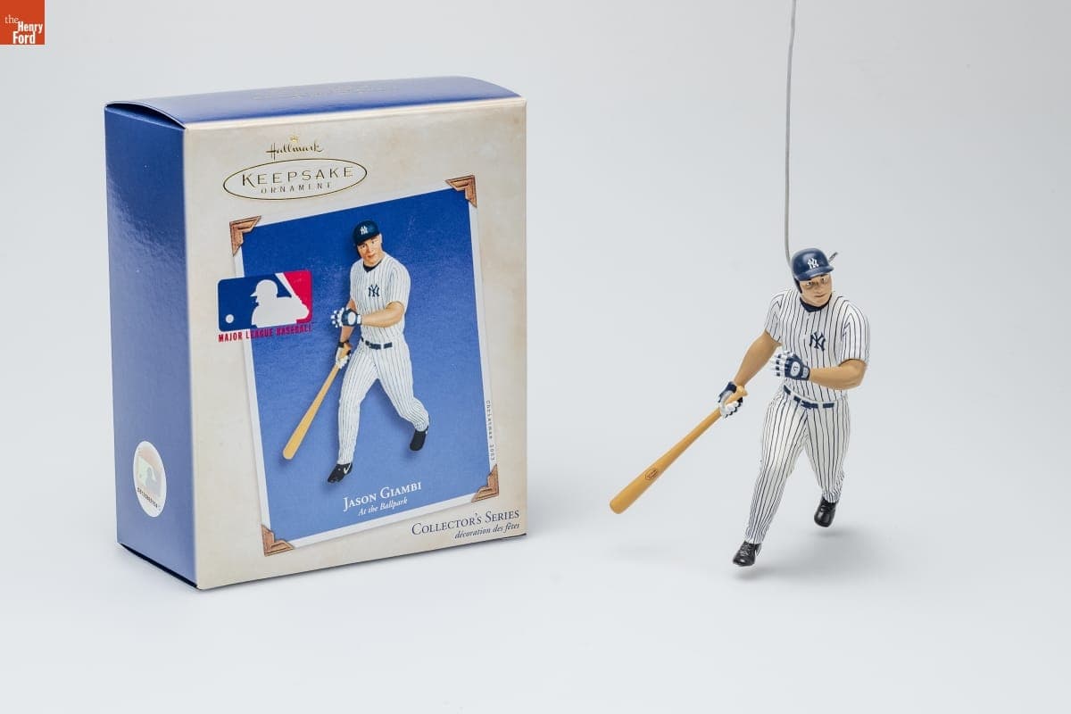 Hallmark "At the Ballpark Series: Jason Giambi" Christmas Ornament, 2003