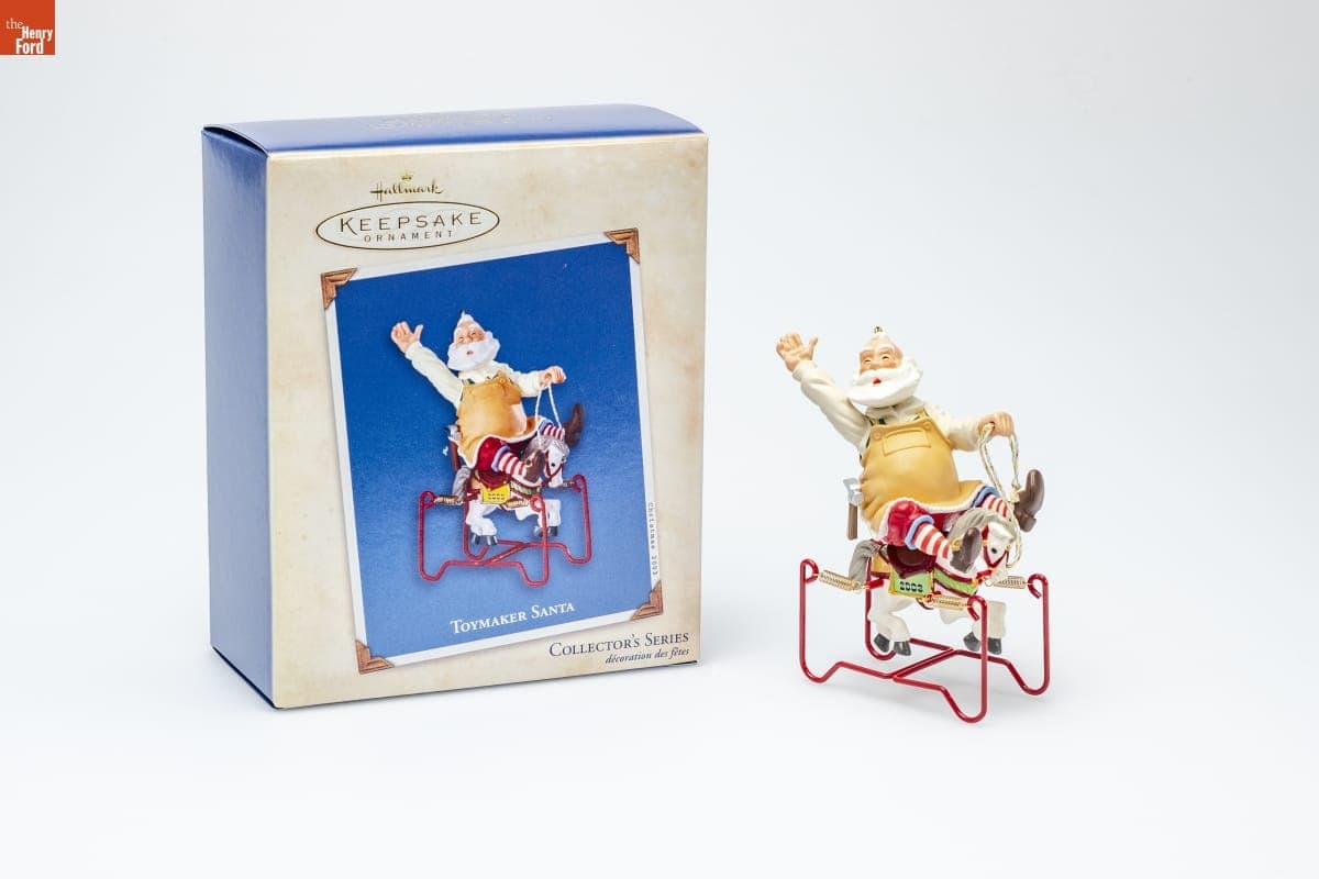Hallmark "Toymaker Santa Series" Christmas Ornament, 2003