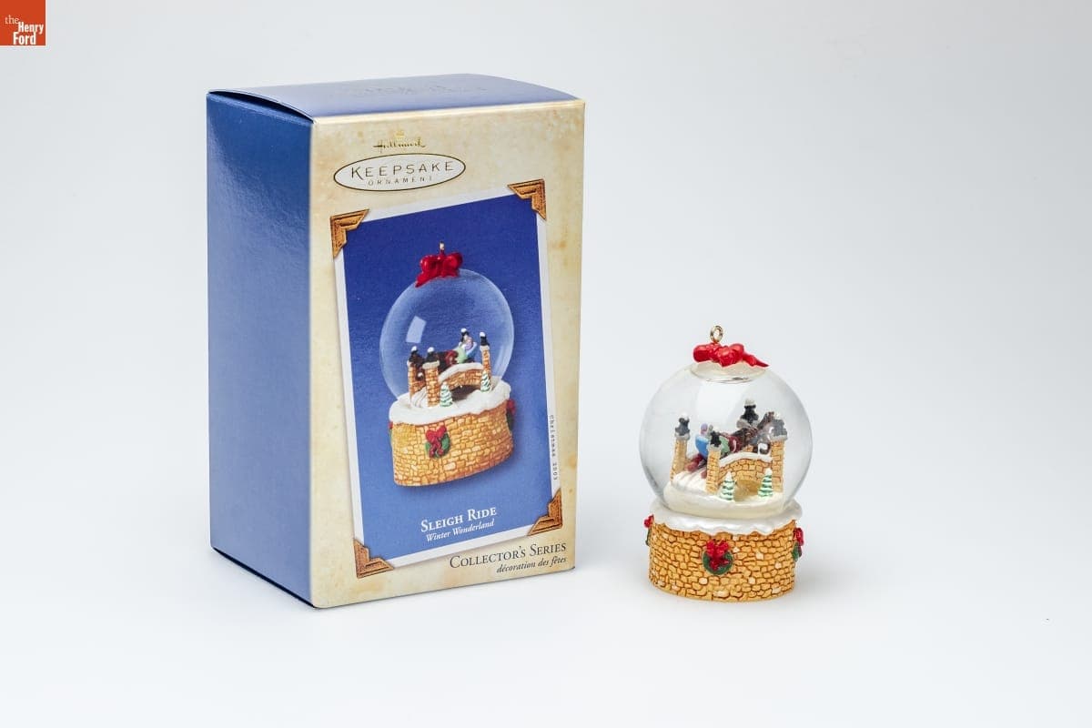 Hallmark "Winter Wonderland Series: Sleigh Ride" Christmas Ornament, 2003