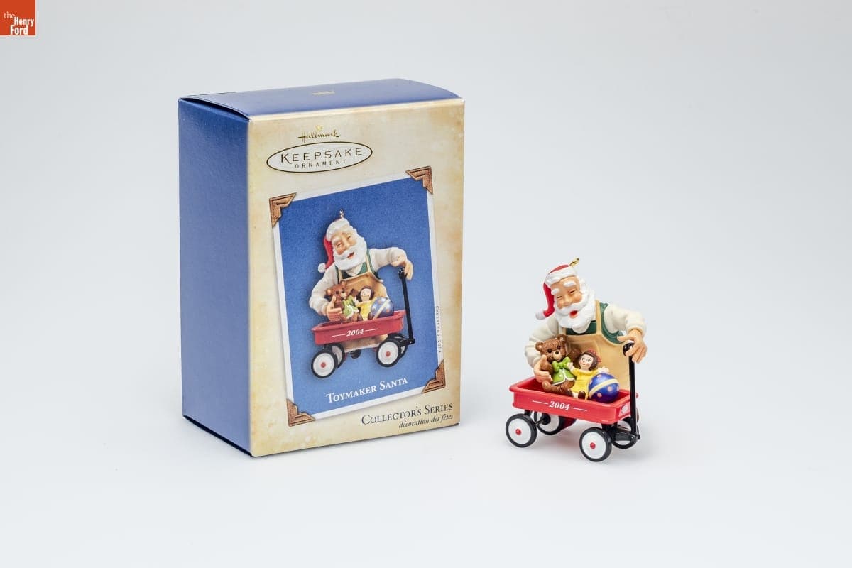 Hallmark "Toymaker Santa Series" Christmas Ornament, 2004
