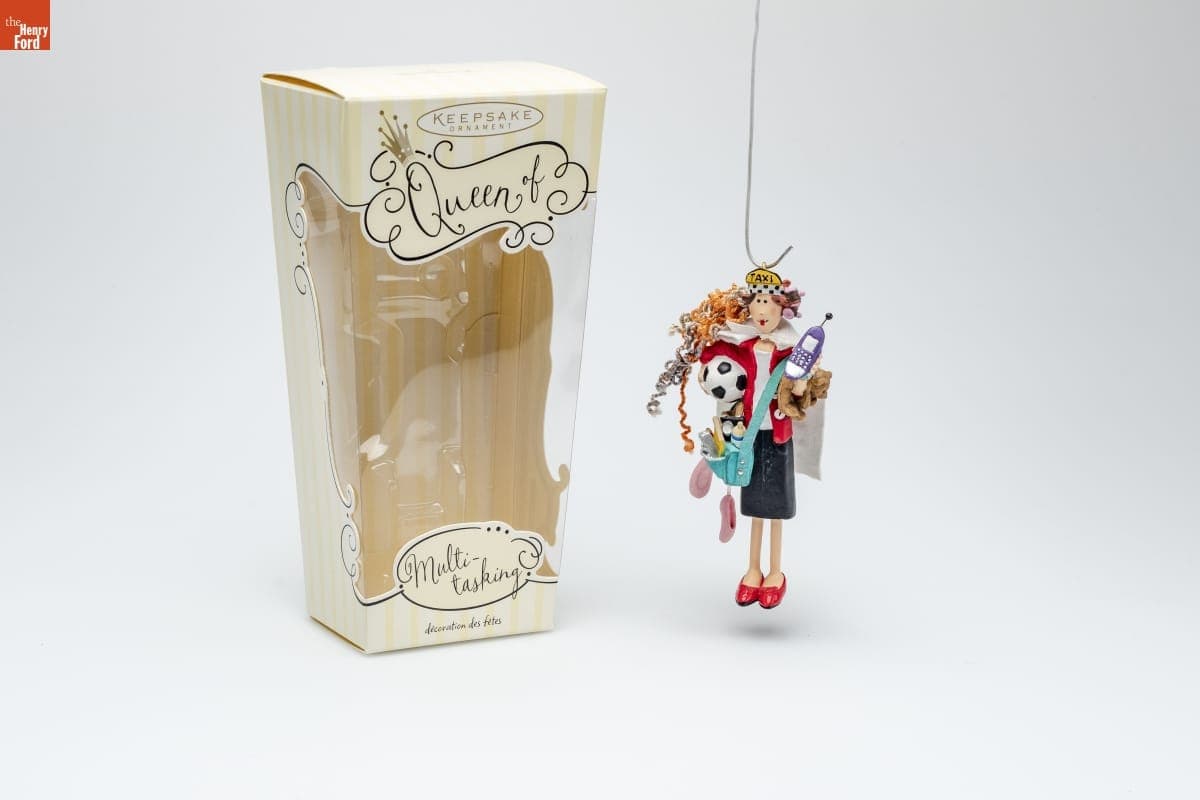 Hallmark "Queen of Multi-Tasking" Christmas Ornament, 2004