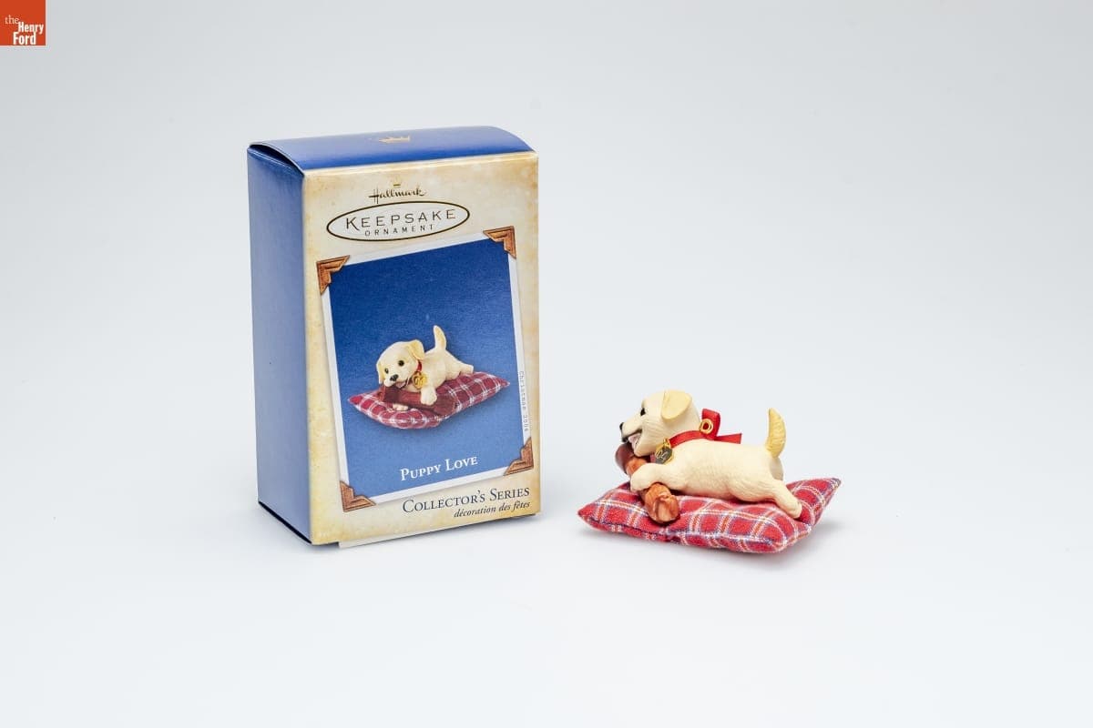 Hallmark "Puppy Love Series" Christmas Ornament, 2004