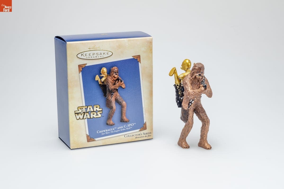 Hallmark "Star Wars Series: Chewbacca and C-3PO" Christmas Ornament, 2004
