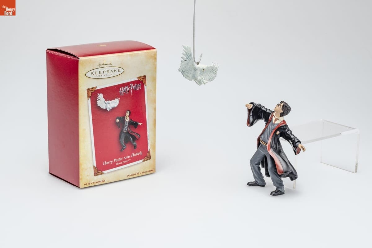 Hallmark "Harry Potter: Harry Potter and Hedwig" Christmas Ornaments, 2004
