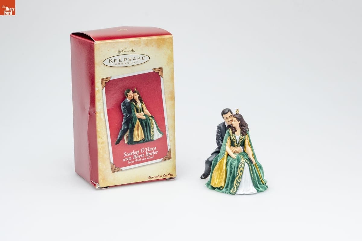 Hallmark "Gone With the Wind: Scarlett O'Hara and Rhett Butler" Christmas Ornament, 2004