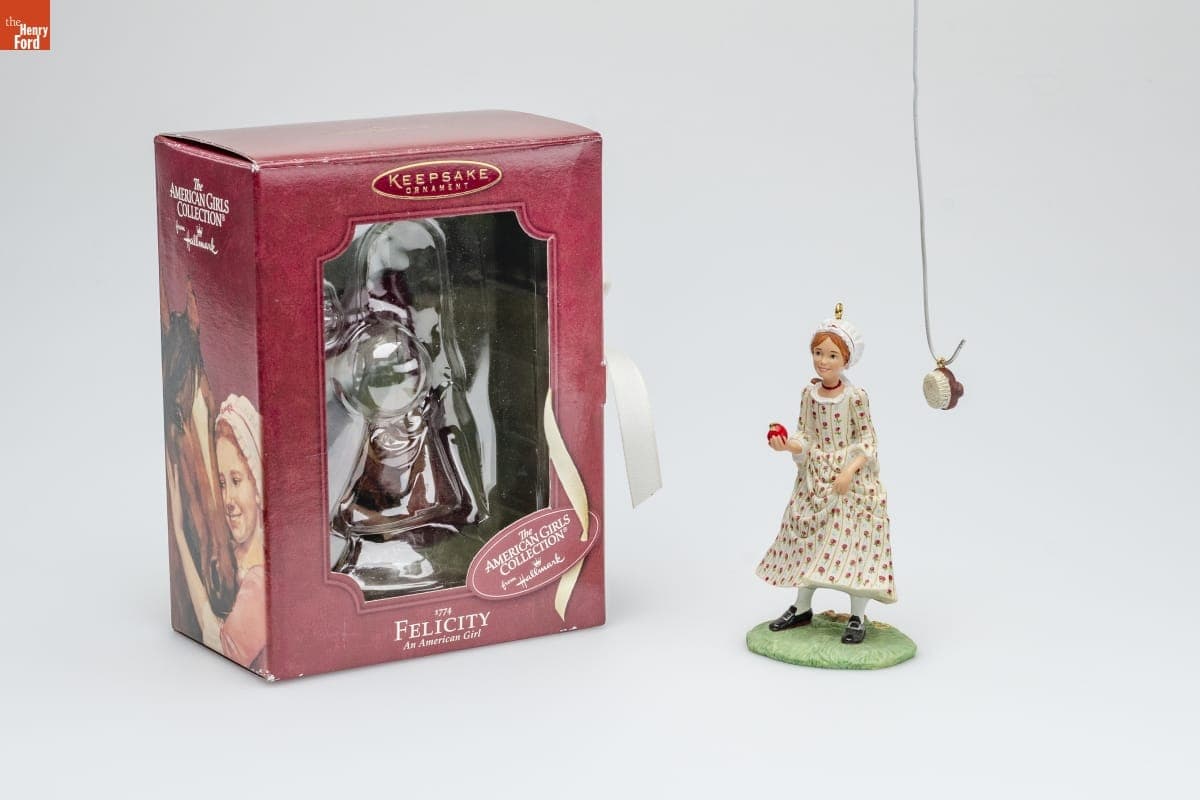 Hallmark "An American Girl: Felicity 1774" Christmas Ornaments, 2004