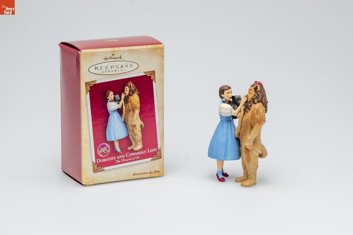 Hallmark "The Wizard of Oz: Dorothy and Cowardly Lion" Christmas Ornament, 2004