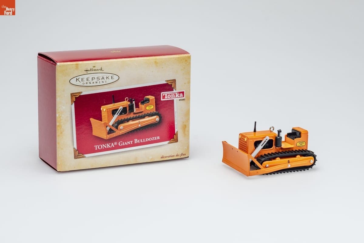 Hallmark "TONKA Giant Bulldozer" Christmas Ornament, 2004