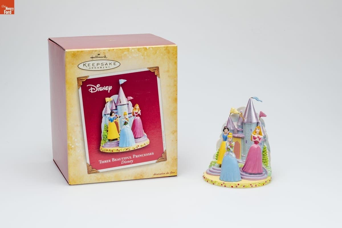 Hallmark "Disney: Three Beautiful Princesses" Christmas Ornament, 2004