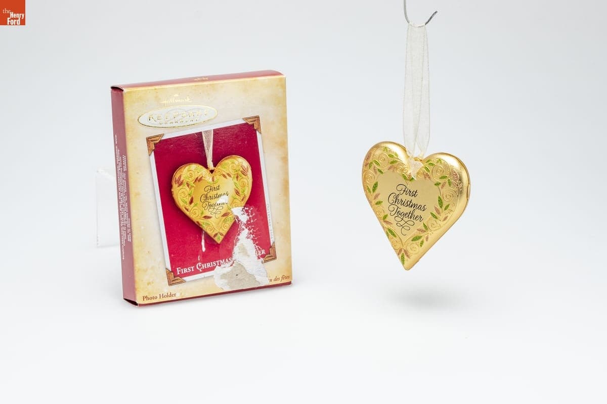Hallmark "First Christmas Together Photo Holder" Christmas Ornament, 2004