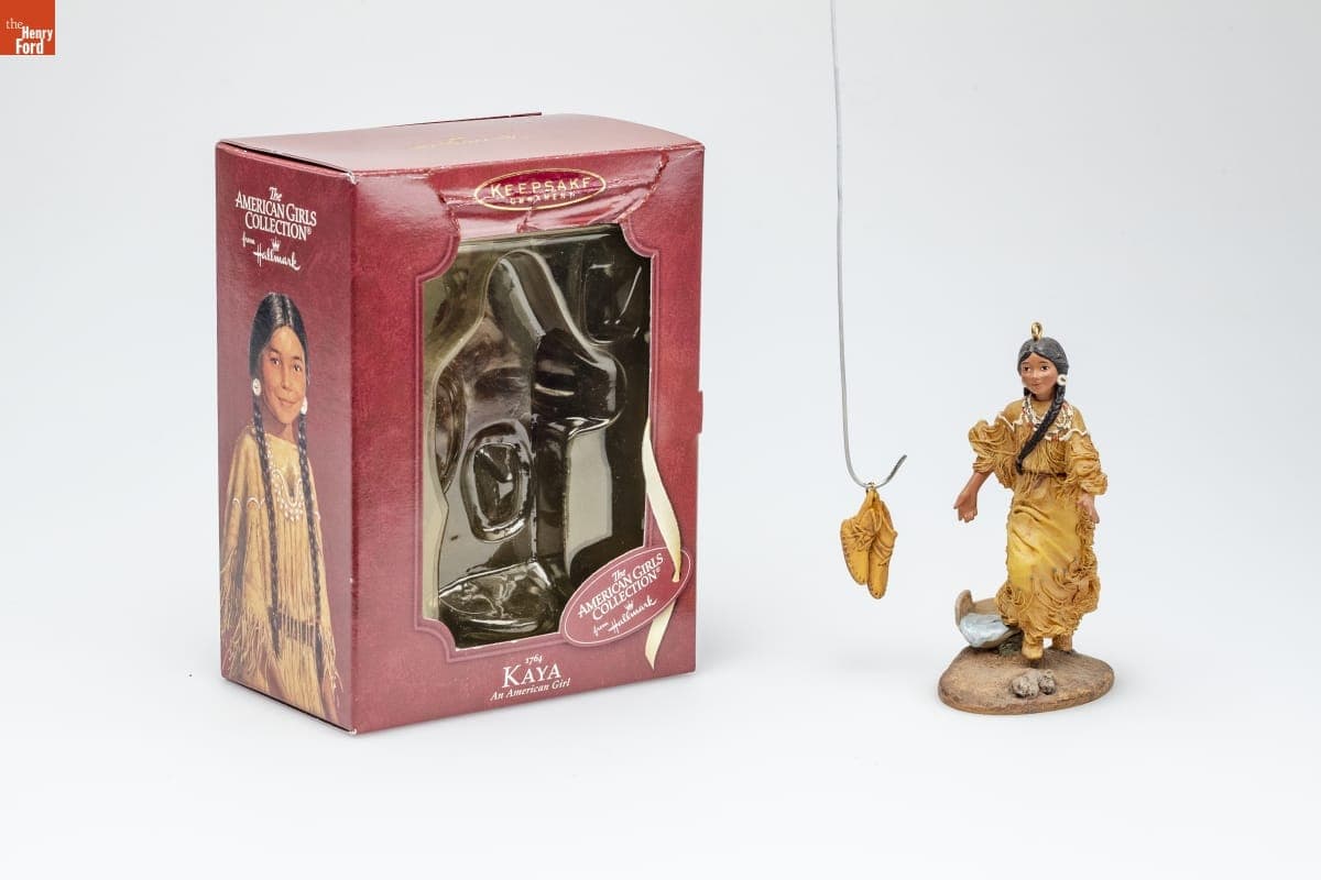 Hallmark "An American Girl: Kaya 1764" Christmas Ornaments, 2004