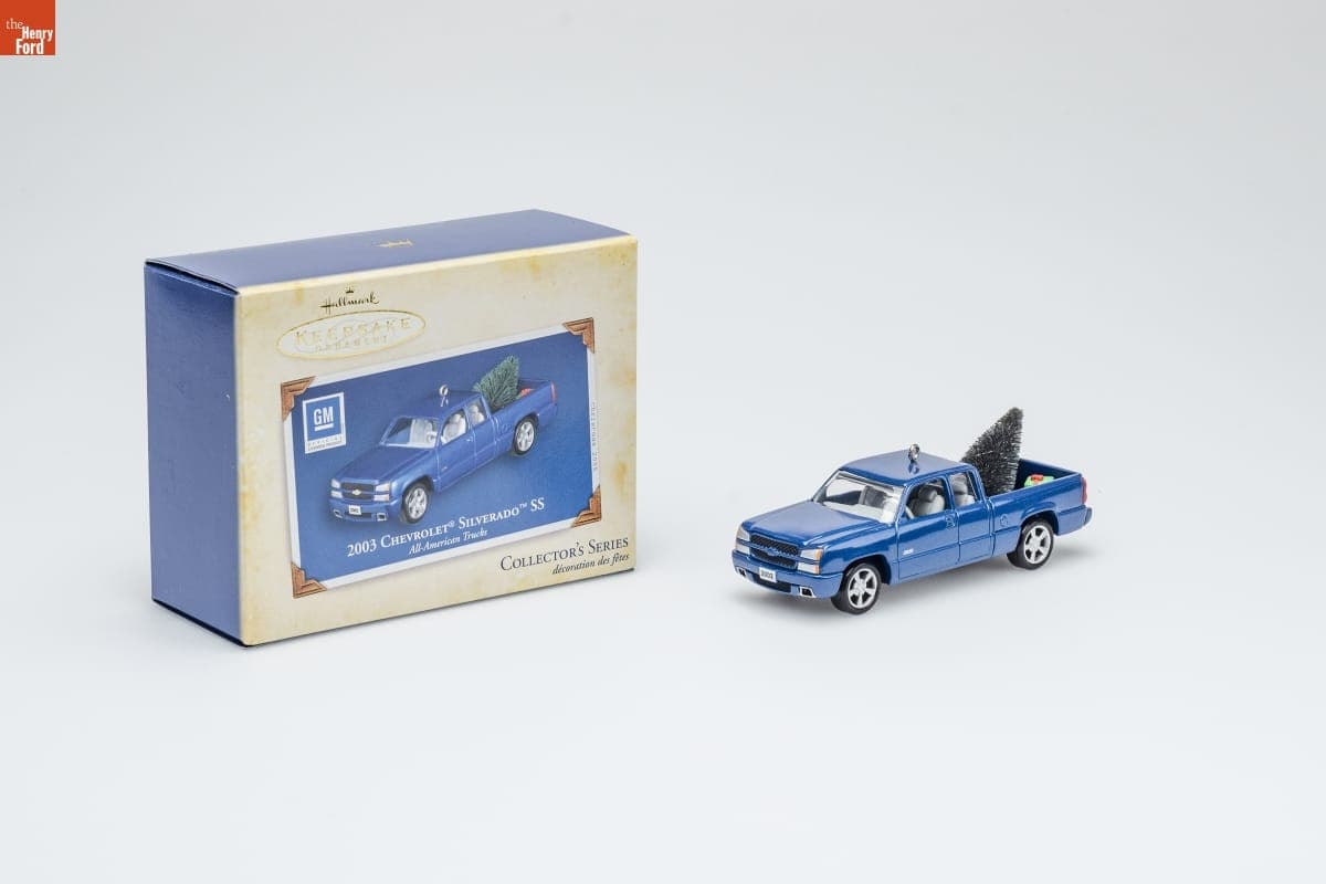 Hallmark "All-American Trucks Series: 2003 Chevrolet Silverado SS" Christmas Ornament, 2005