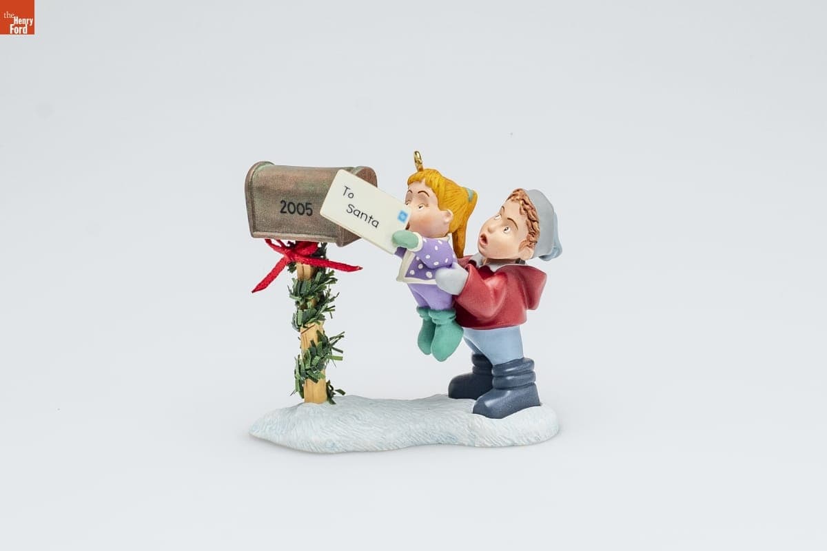 Hallmark "Little Helpers: Mailing a Letter to Santa" Christmas Ornament, 2005