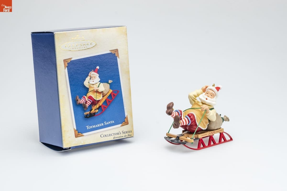 Hallmark "Toymaker Santa Series" Christmas Ornament, 2005